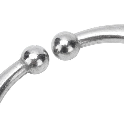 Cattle Nose Ring Stainless Steel Cattle Nose Clamp Bull Cow W Spring Nose Ring for FarmL V1294-YM0523-3111210381113
