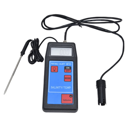 Portable Salinity TEMP Meter Multifunction Water Quality Analyzer for Aquarium Swimming Pool Aquaculture V1294-YM0523-3111210382611