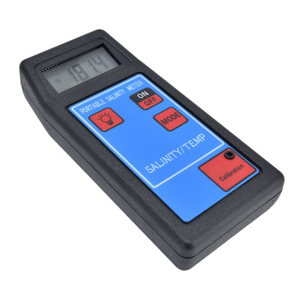 Portable Salinity TEMP Meter Multifunction Water Quality Analyzer for Aquarium Swimming Pool Aquaculture V1294-YM0523-3111210382611