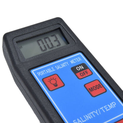 Portable Salinity TEMP Meter Multifunction Water Quality Analyzer for Aquarium Swimming Pool Aquaculture V1294-YM0523-3111210382611