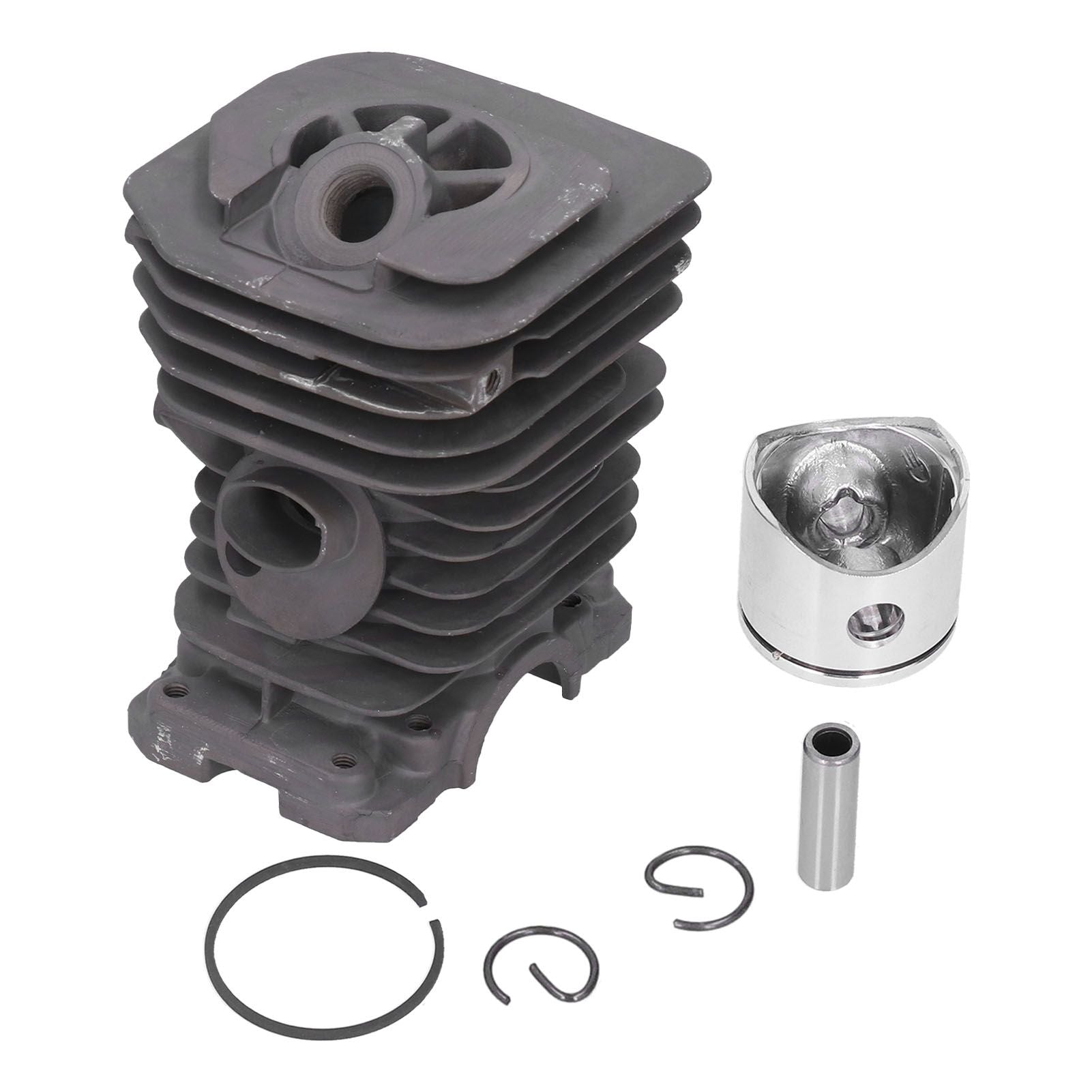 40mm Cylinder Piston Kit Replacement Chainsaw Accessory Parts Fit for Husqvarna 136 137 141 142 V1294-YM0523-3111210384411