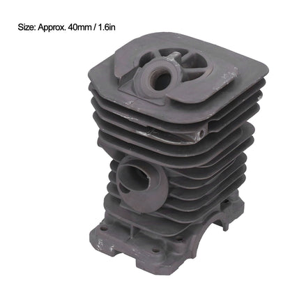 40mm Cylinder Piston Kit Replacement Chainsaw Accessory Parts Fit for Husqvarna 136 137 141 142 V1294-YM0523-3111210384411