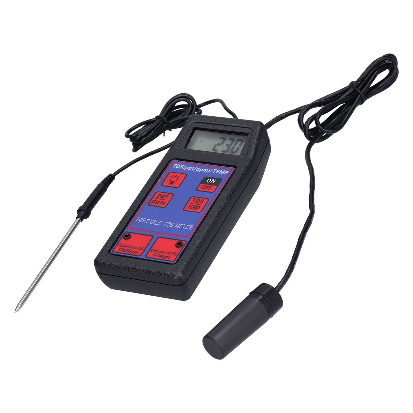 TDS-8426 2 in 1 TDS Temperature Tester Portable Water Quality Analyzer for Swimming Pool Aquarium Hydroponics V1294-YM0523-3111210386011