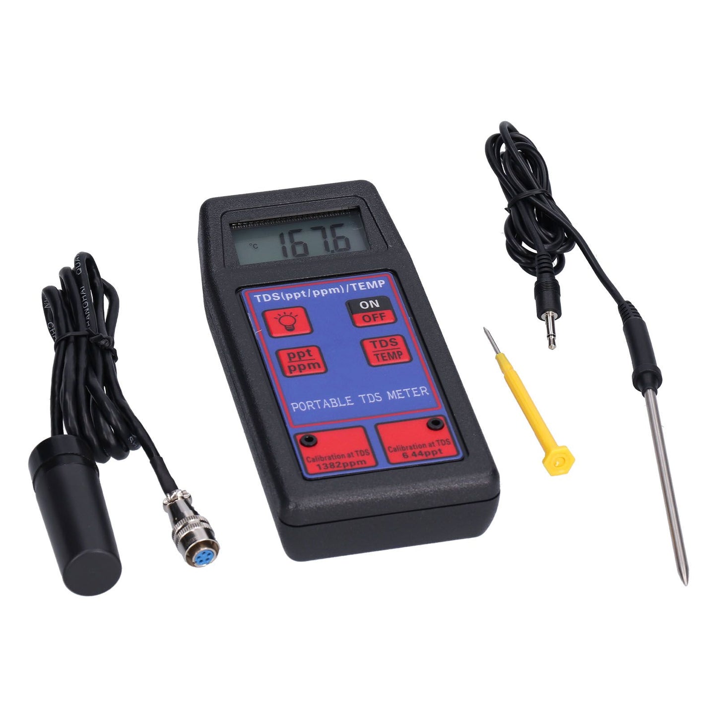 TDS-8426 2 in 1 TDS Temperature Tester Portable Water Quality Analyzer for Swimming Pool Aquarium Hydroponics V1294-YM0523-3111210386011