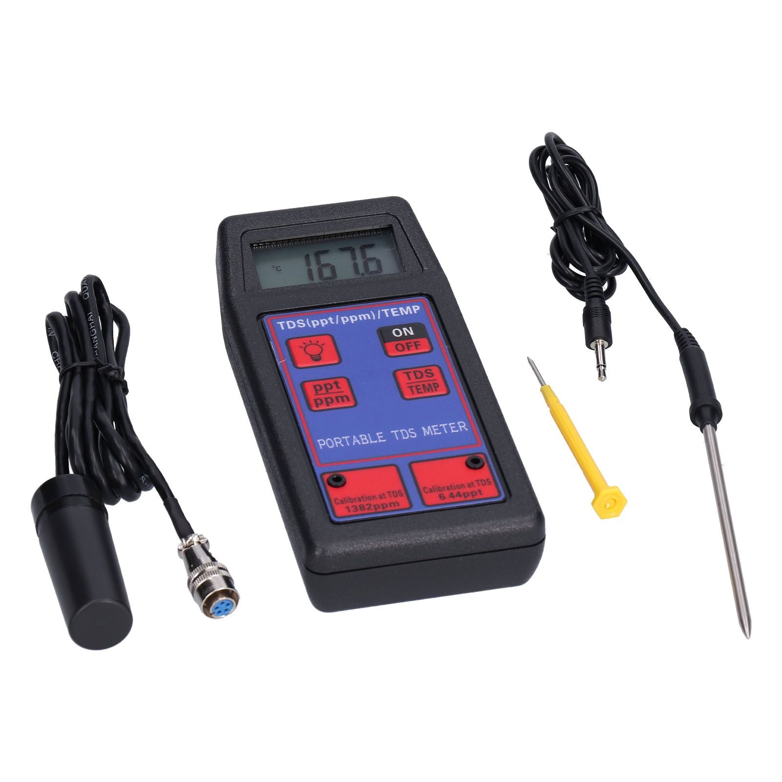 TDS-8426 2 in 1 TDS Temperature Tester Portable Water Quality Analyzer for Swimming Pool Aquarium Hydroponics V1294-YM0523-3111210386011