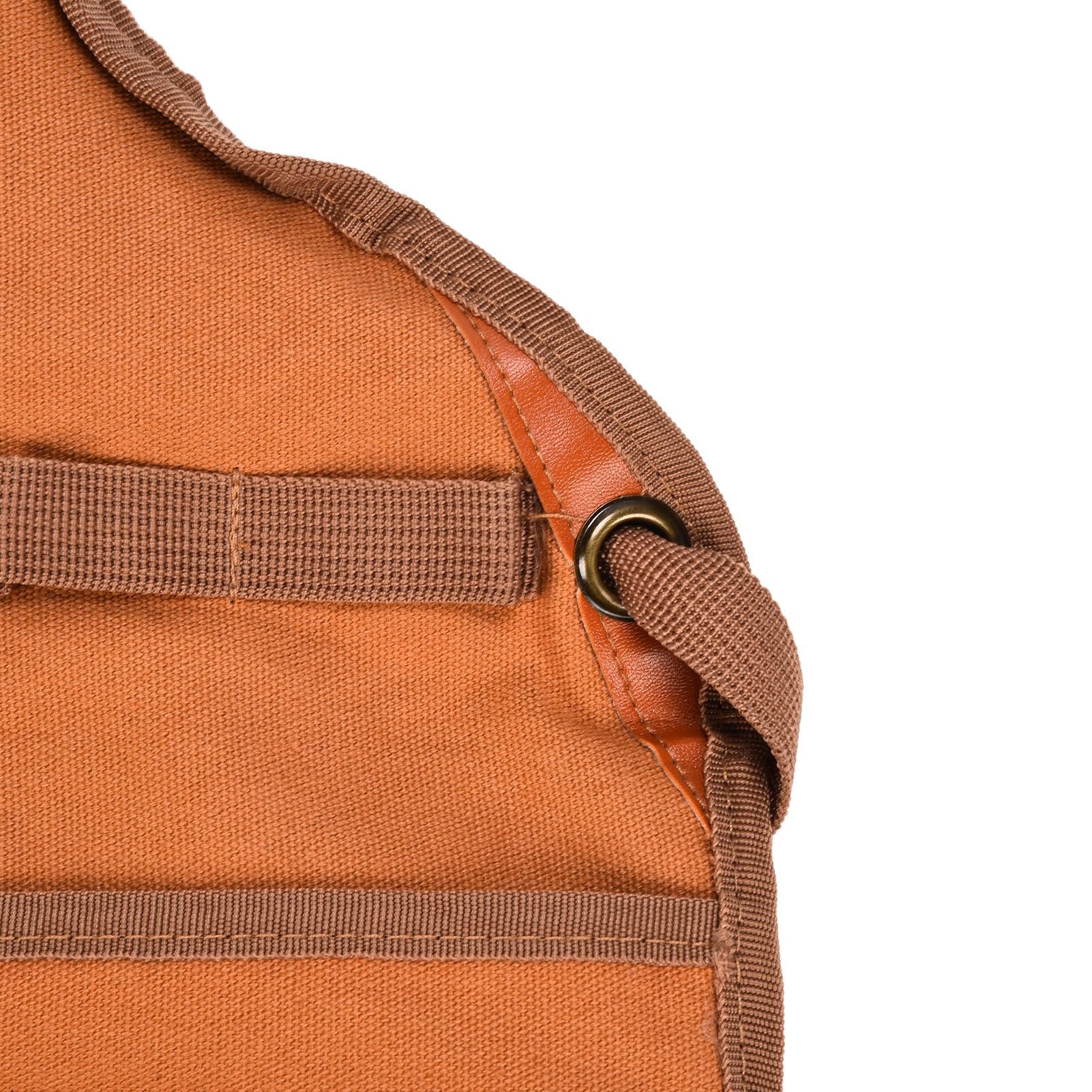 Outdoor Canvas Apron Multifunctional Woodworking Apron for Gardening Camping Barbecue V1294-YM0523-3111210386211