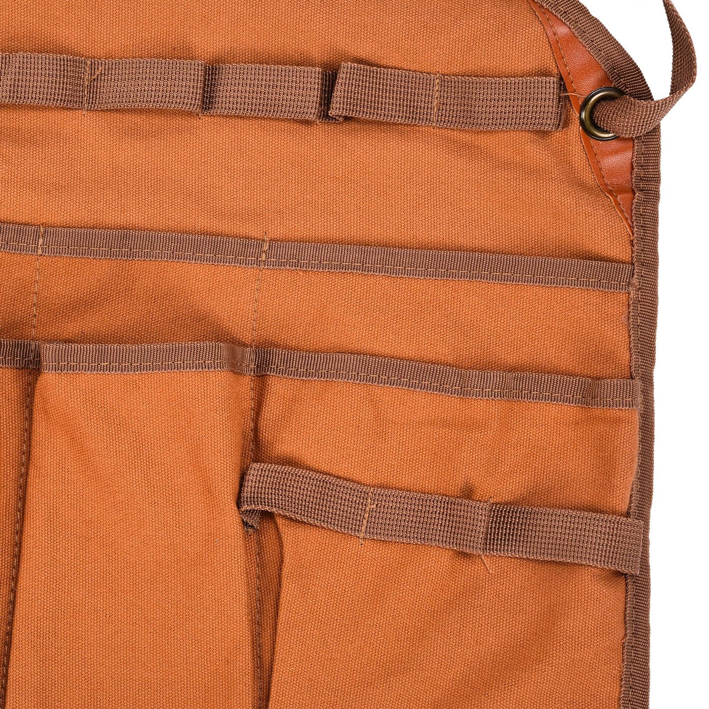 Outdoor Canvas Apron Multifunctional Woodworking Apron for Gardening Camping Barbecue V1294-YM0523-3111210386211