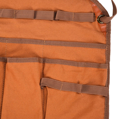 Outdoor Canvas Apron Multifunctional Woodworking Apron for Gardening Camping Barbecue V1294-YM0523-3111210386211