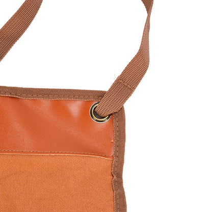 Outdoor Canvas Apron Multifunctional Woodworking Apron for Gardening Camping Barbecue V1294-YM0523-3111210386211