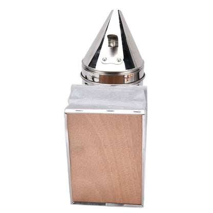 4PCS/Set Beehive Smoker Set Frame Clip Scraper Moxa Cone Stainless Steel Smoker Beekeeper Starter Kit for V1294-YM0523-3111210387311