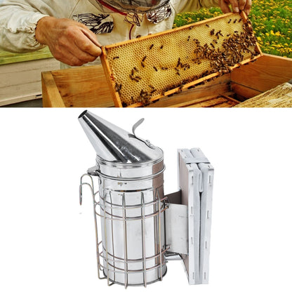 8Pcs/Set Beekeeping Kit Bee Brush Scraper Frame Clip Wire Embedder Beehive Smoker Queen Bee Cage Uncapping V1294-YM0523-3111210387511