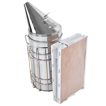 8Pcs/Set Beekeeping Kit Bee Brush Scraper Frame Clip Wire Embedder Beehive Smoker Queen Bee Cage Uncapping V1294-YM0523-3111210387511