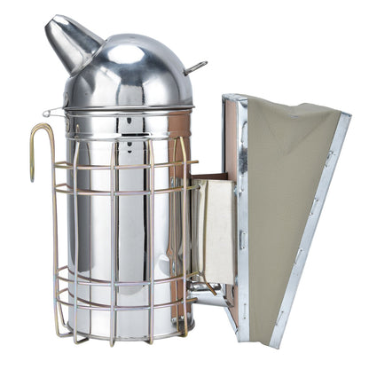 Pointed Beehive Smoker Stainless Steel Beekeeping Equipment Apiculture Tool for Outdoor Bee House V1294-YM0523-3111210388511