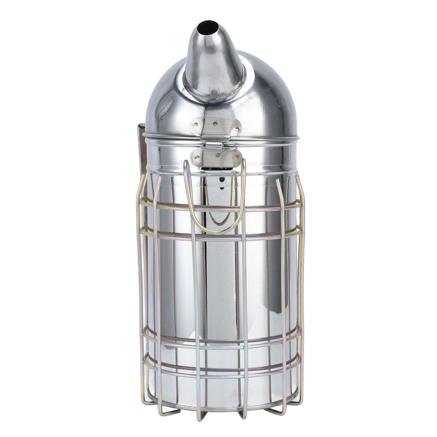 Pointed Beehive Smoker Stainless Steel Beekeeping Equipment Apiculture Tool for Outdoor Bee House V1294-YM0523-3111210388511