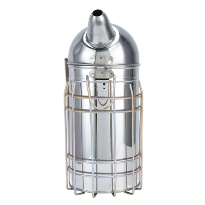 Pointed Beehive Smoker Stainless Steel Beekeeping Equipment Apiculture Tool for Outdoor Bee House V1294-YM0523-3111210388511