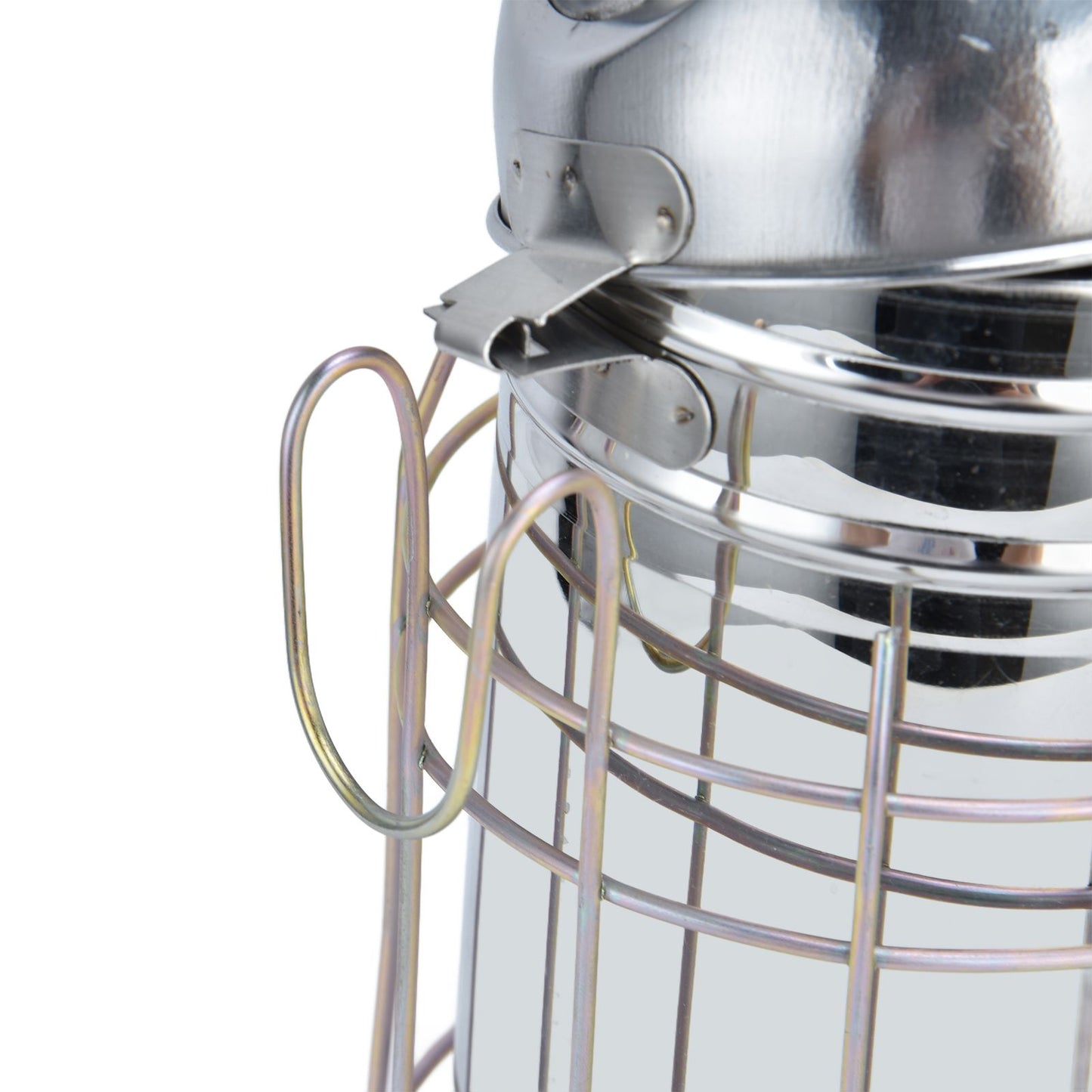 Pointed Beehive Smoker Stainless Steel Beekeeping Equipment Apiculture Tool for Outdoor Bee House V1294-YM0523-3111210388511