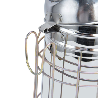 Pointed Beehive Smoker Stainless Steel Beekeeping Equipment Apiculture Tool for Outdoor Bee House V1294-YM0523-3111210388511