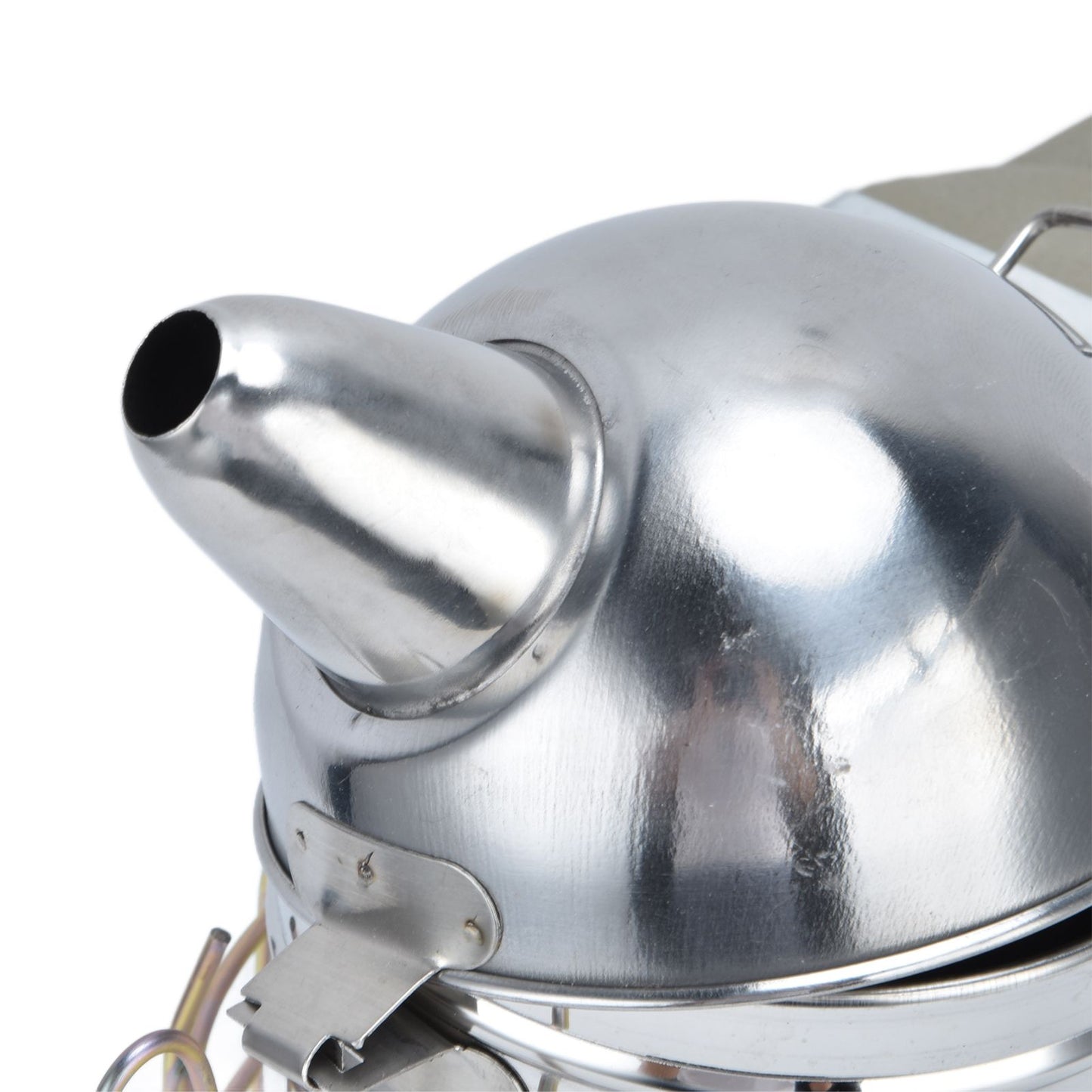 Pointed Beehive Smoker Stainless Steel Beekeeping Equipment Apiculture Tool for Outdoor Bee House V1294-YM0523-3111210388511