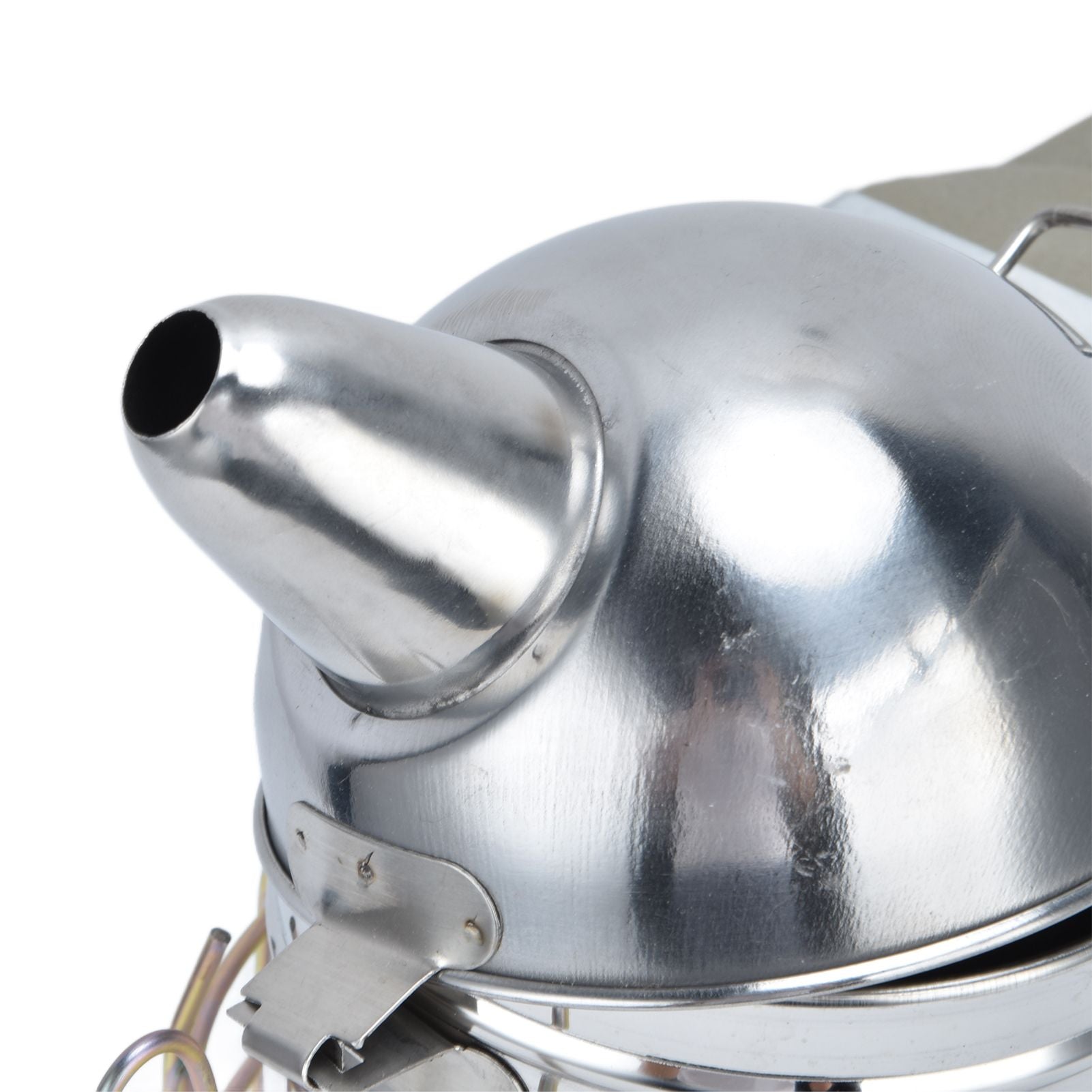 Pointed Beehive Smoker Stainless Steel Beekeeping Equipment Apiculture Tool for Outdoor Bee House V1294-YM0523-3111210388511
