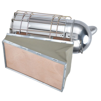 Pointed Beehive Smoker Stainless Steel Beekeeping Equipment Apiculture Tool for Outdoor Bee House V1294-YM0523-3111210388511