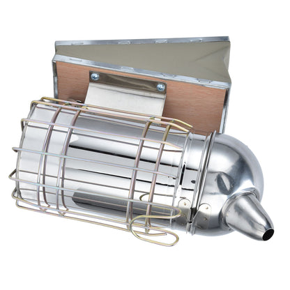 Pointed Beehive Smoker Stainless Steel Beekeeping Equipment Apiculture Tool for Outdoor Bee House V1294-YM0523-3111210388511