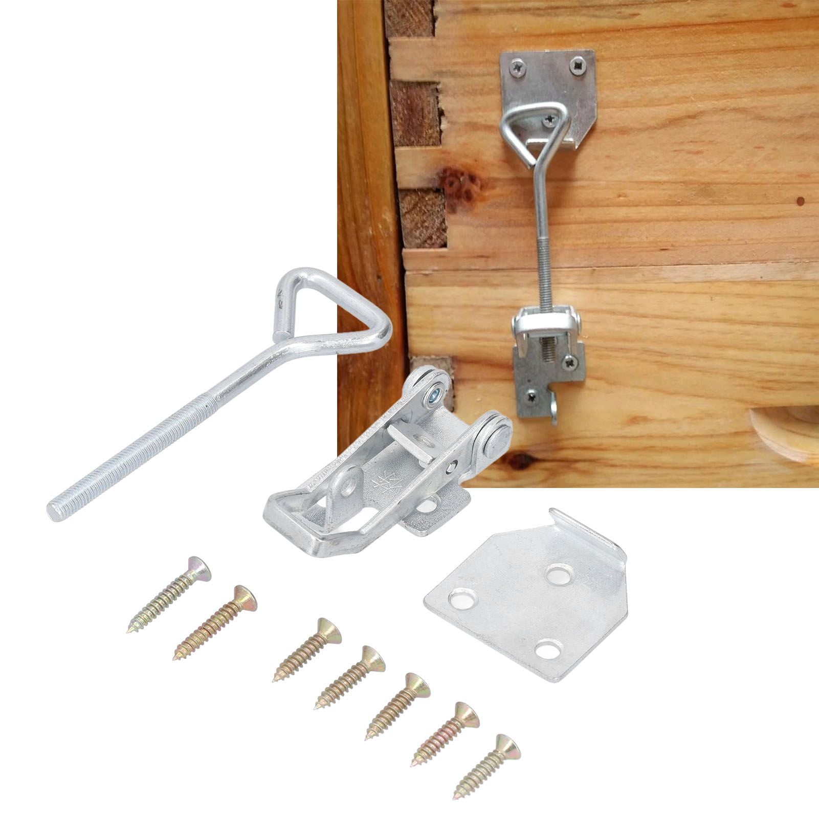 5 Set Beehive Lock Fasteners Adjustable Bee Box Locked Buckle Beehive Bottom Connector Beekeeping Supplies V1294-YM0523-3111210388711