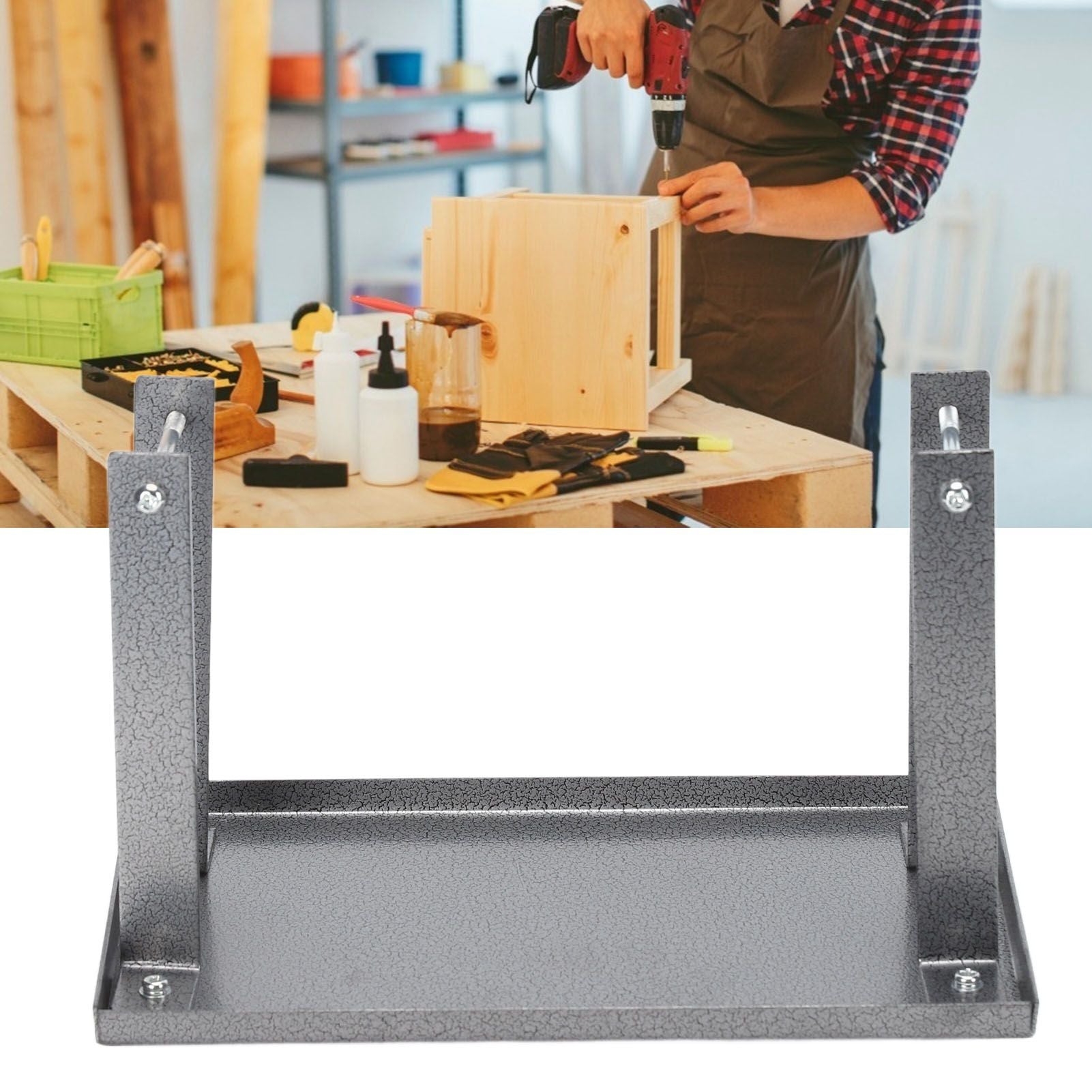 Electric Planer Stand Set Multifunction Aluminum Flip Planer Shelf Bracket Woodworking Accessory V1294-YM0523-3111210390411