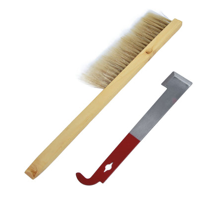 Beekeeping Suit Set Protective Ventilated Beekeeping Jacket Gloves Scraper Bee Brush Tools Kit V1294-YM0523-3111210391311