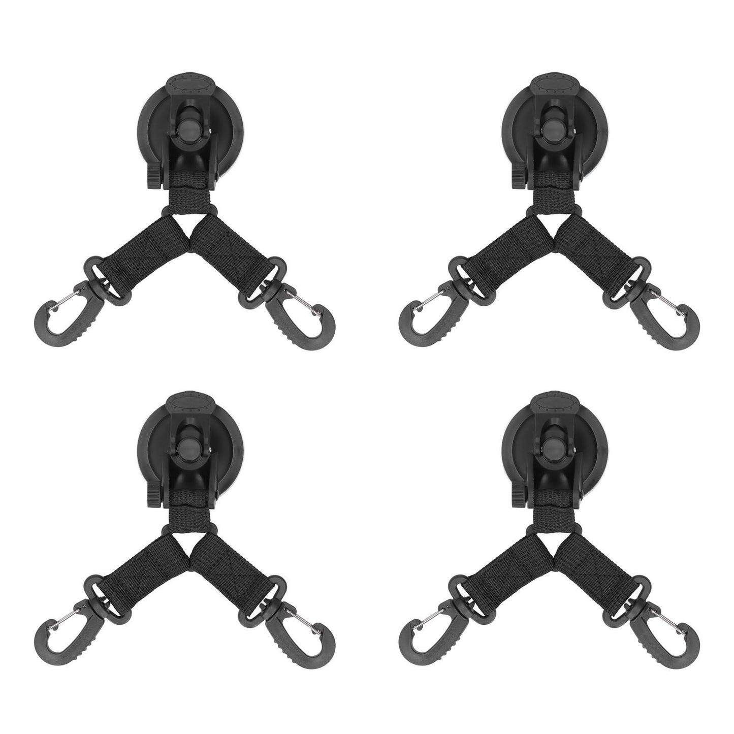 4PCS Suction Cup Anchor Multipurpose Heavy Duty Camping Tent Suction Cup Outdoor Double Head Securing Hook V1294-YM0523-3111210391611