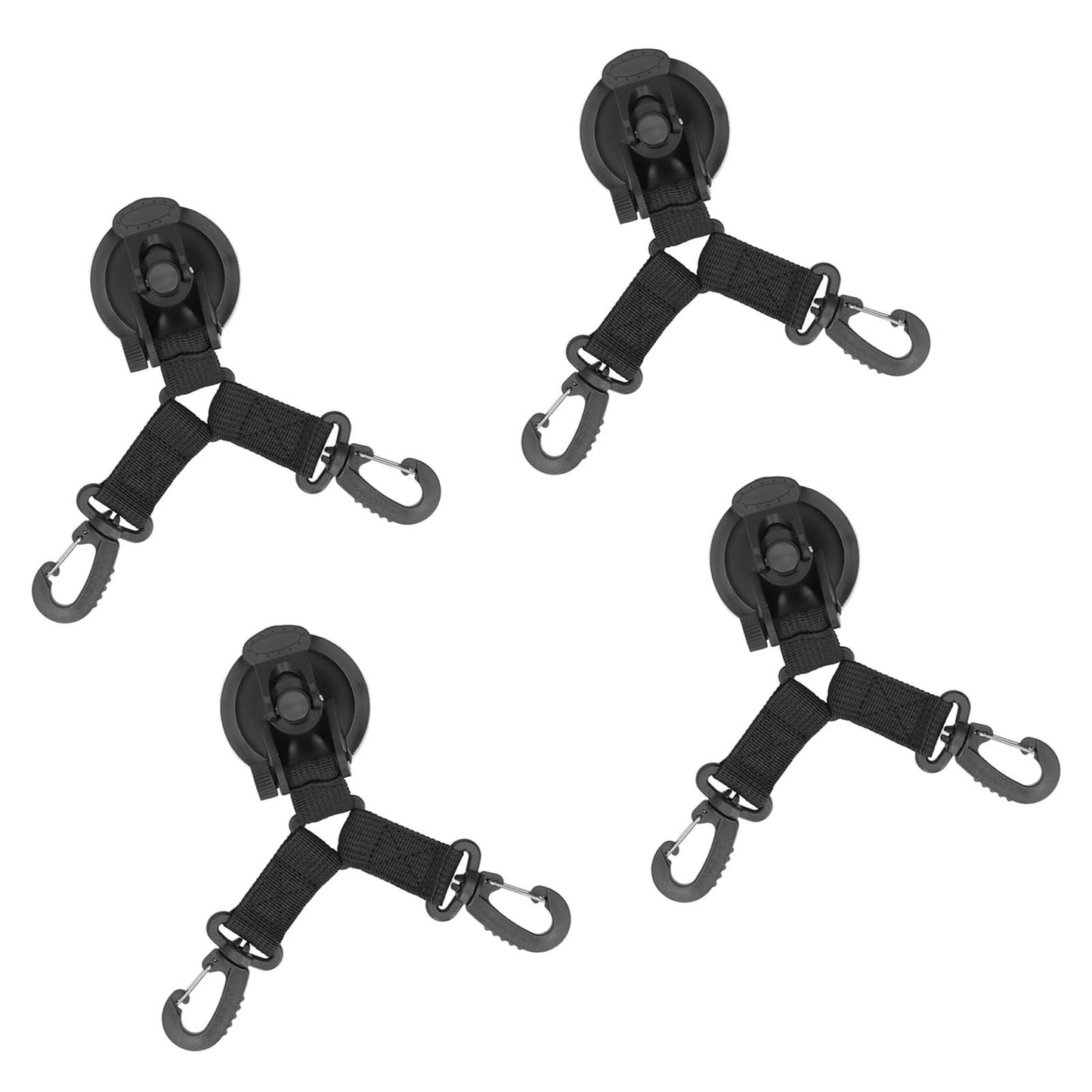 4PCS Suction Cup Anchor Multipurpose Heavy Duty Camping Tent Suction Cup Outdoor Double Head Securing Hook V1294-YM0523-3111210391611