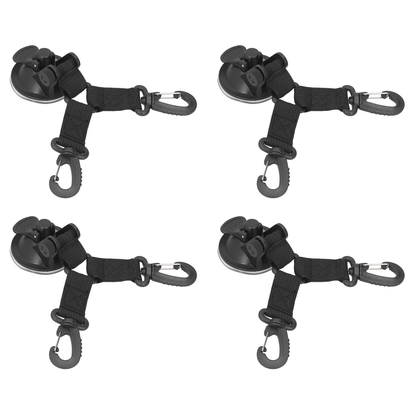 4PCS Suction Cup Anchor Multipurpose Heavy Duty Camping Tent Suction Cup Outdoor Double Head Securing Hook V1294-YM0523-3111210391611