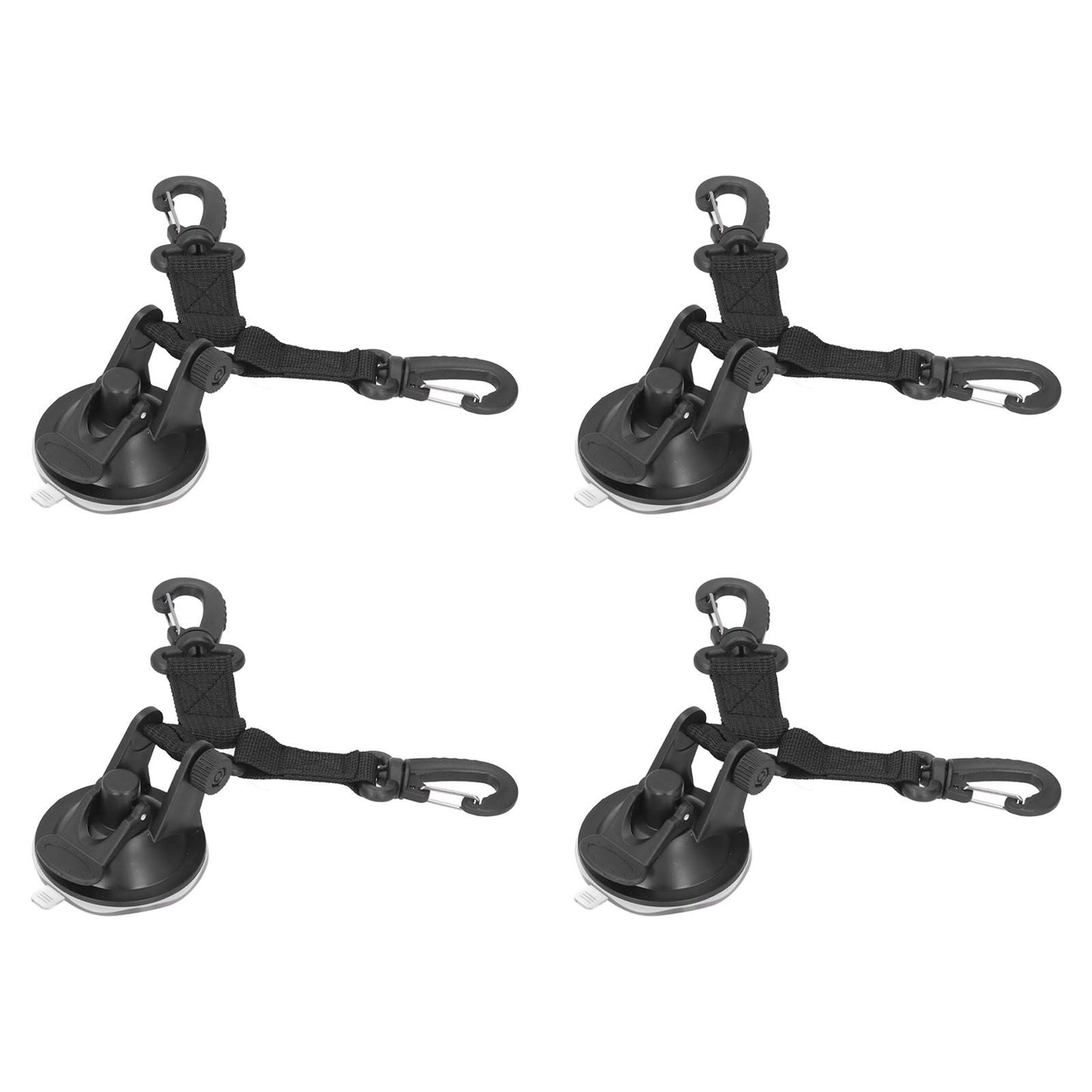 4PCS Suction Cup Anchor Multipurpose Heavy Duty Camping Tent Suction Cup Outdoor Double Head Securing Hook V1294-YM0523-3111210391611