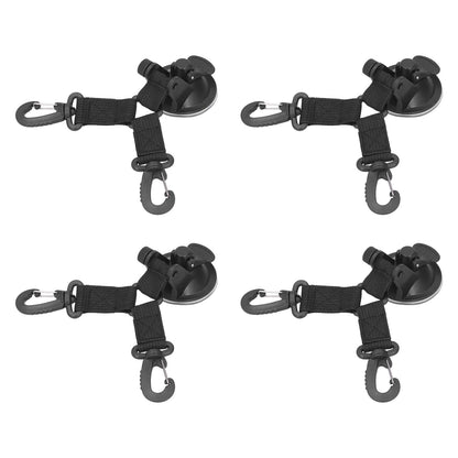 4PCS Suction Cup Anchor Multipurpose Heavy Duty Camping Tent Suction Cup Outdoor Double Head Securing Hook V1294-YM0523-3111210391611