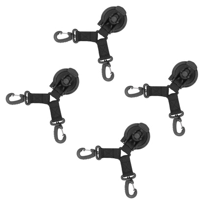 4PCS Suction Cup Anchor Multipurpose Heavy Duty Camping Tent Suction Cup Outdoor Double Head Securing Hook V1294-YM0523-3111210391611