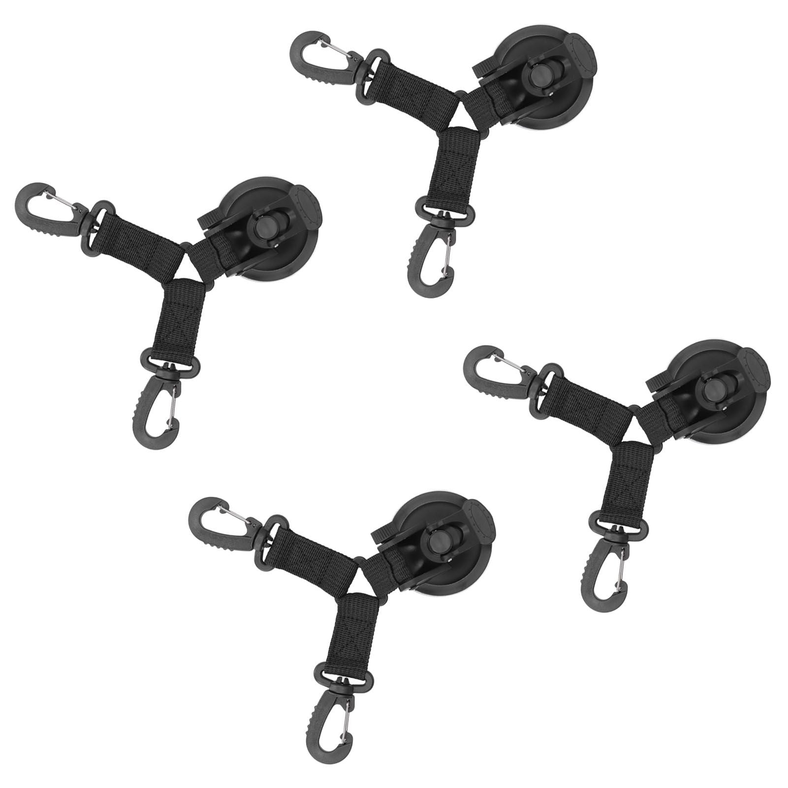 4PCS Suction Cup Anchor Multipurpose Heavy Duty Camping Tent Suction Cup Outdoor Double Head Securing Hook V1294-YM0523-3111210391611
