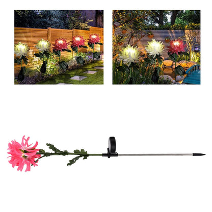 Solar Garden Decorations Automatic Charging Waterproof Durable LED Solar Decorative LightsRed V1294-YM0523-3111210392511