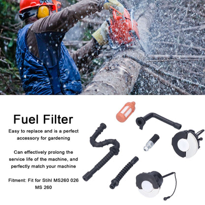 Fuel Filter Garden Chainsaw Fuel Filter Hose Kit 1121 358 7700 for Stihl MS260 026 MS 260 V1294-YM0523-3111210393011