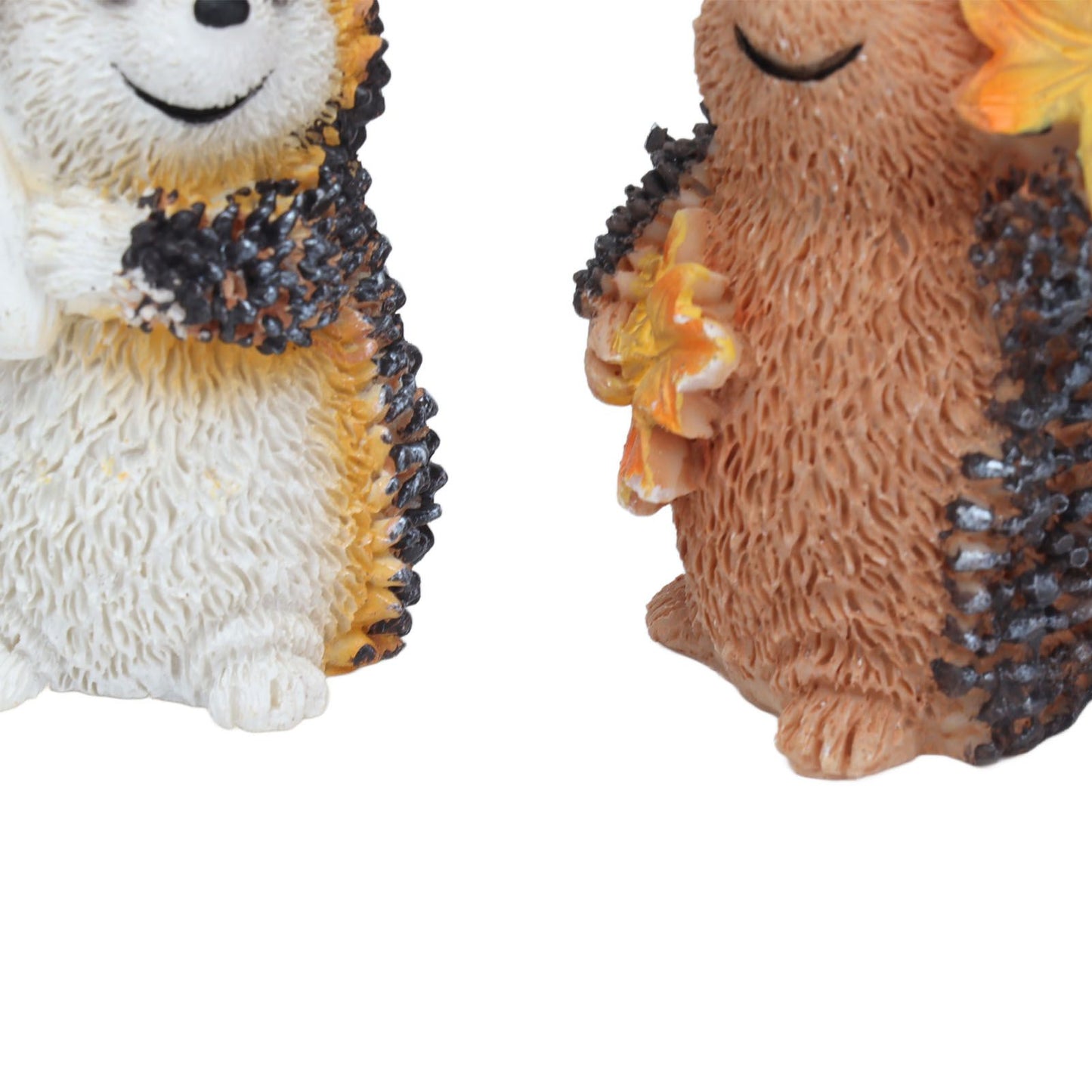 1 Pair Resin Hedgehog Ornament Micro Landscape Animal Decoration for Birthday Bedroom Study V1294-YM0523-3111210393811