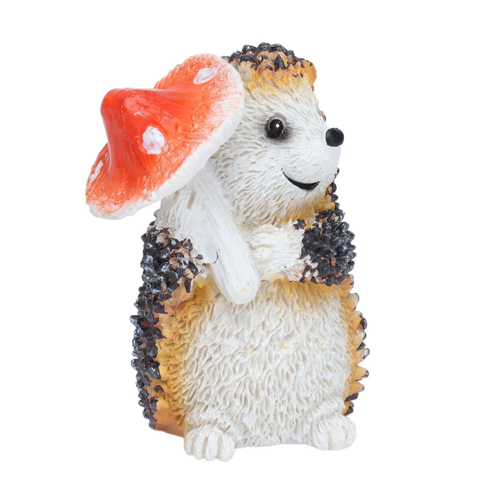 1 Pair Resin Hedgehog Ornament Micro Landscape Animal Decoration for Birthday Bedroom Study V1294-YM0523-3111210393811