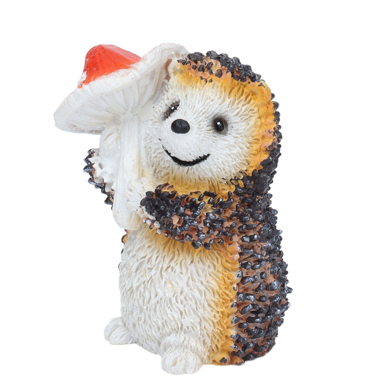 1 Pair Resin Hedgehog Ornament Micro Landscape Animal Decoration for Birthday Bedroom Study V1294-YM0523-3111210393811