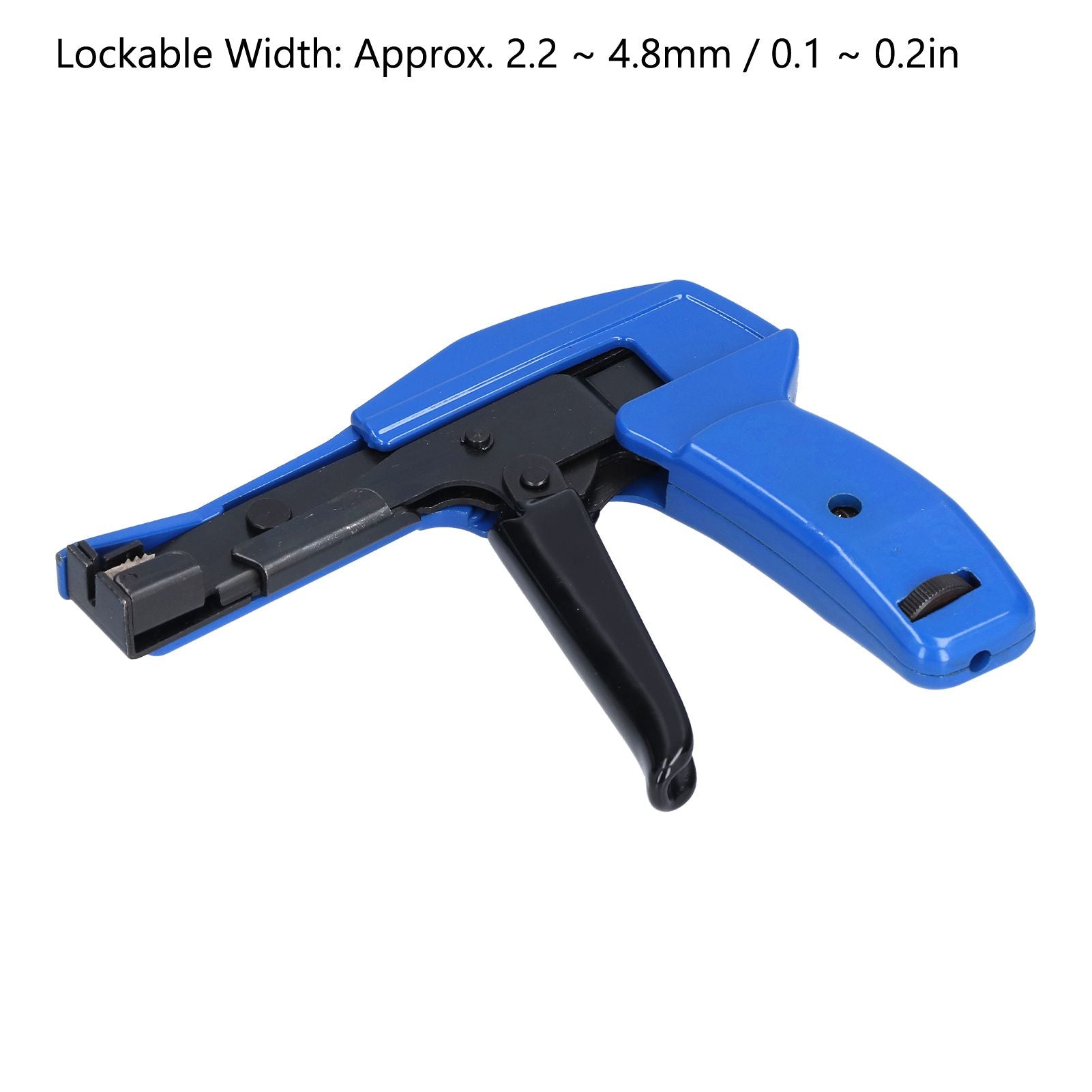 Cable Tie Gun Stainless Steel 2.2-4.8mm Auto Nylon Cutting Fastening Tool HS-600A V1294-YM0523-3111210394311