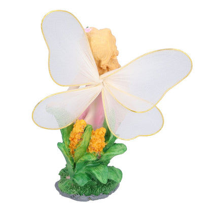 4Pcs Flower Fairies Figurines Statue Garden Home Ornament Resin Model Miniature Landscape Decor V1294-YM0523-3111210394411