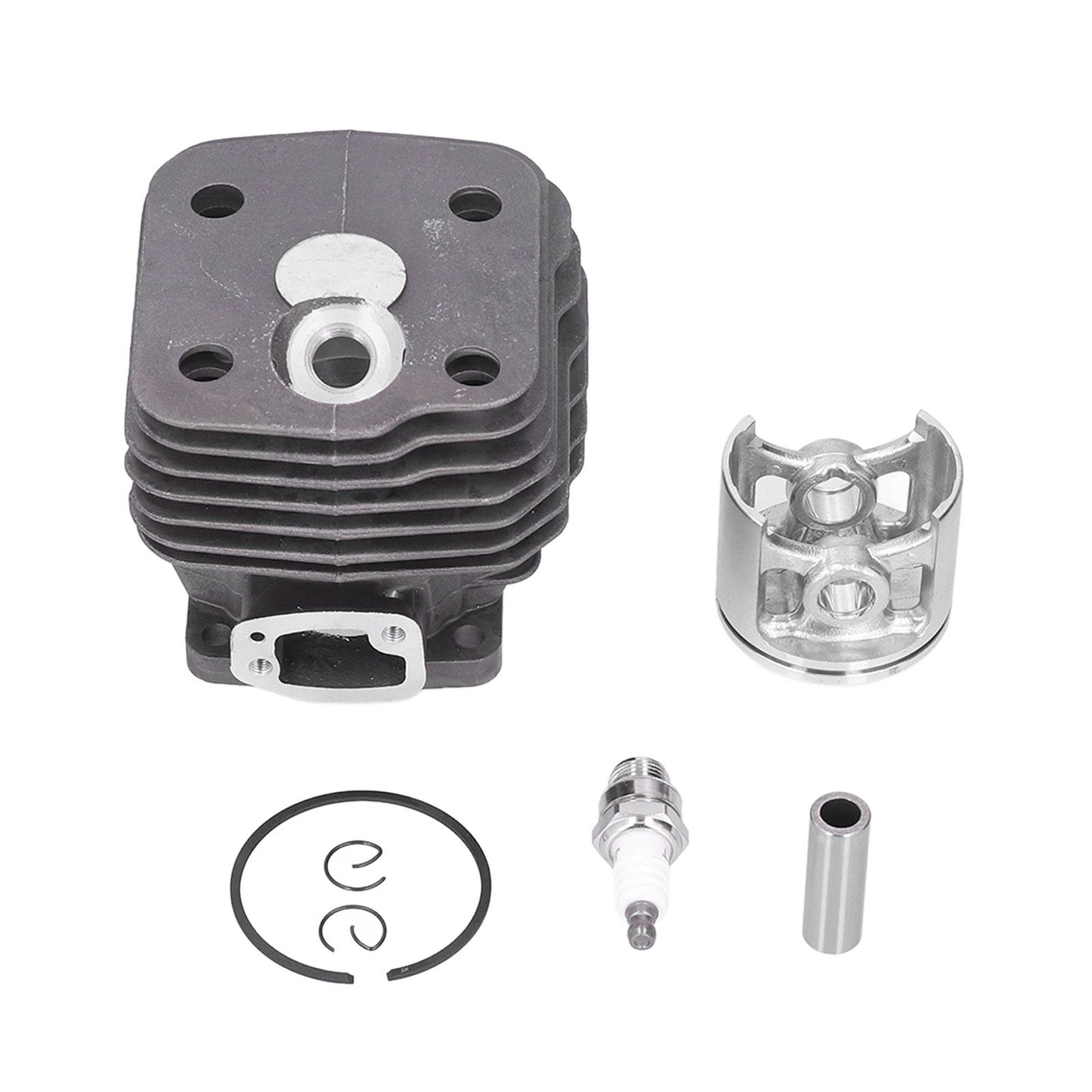 54mm Cylinder Piston Spark Plug Set Replacement Fit for Husqvarna 288 288XP 281 181 Chainsaw V1294-YM0523-3111210395111