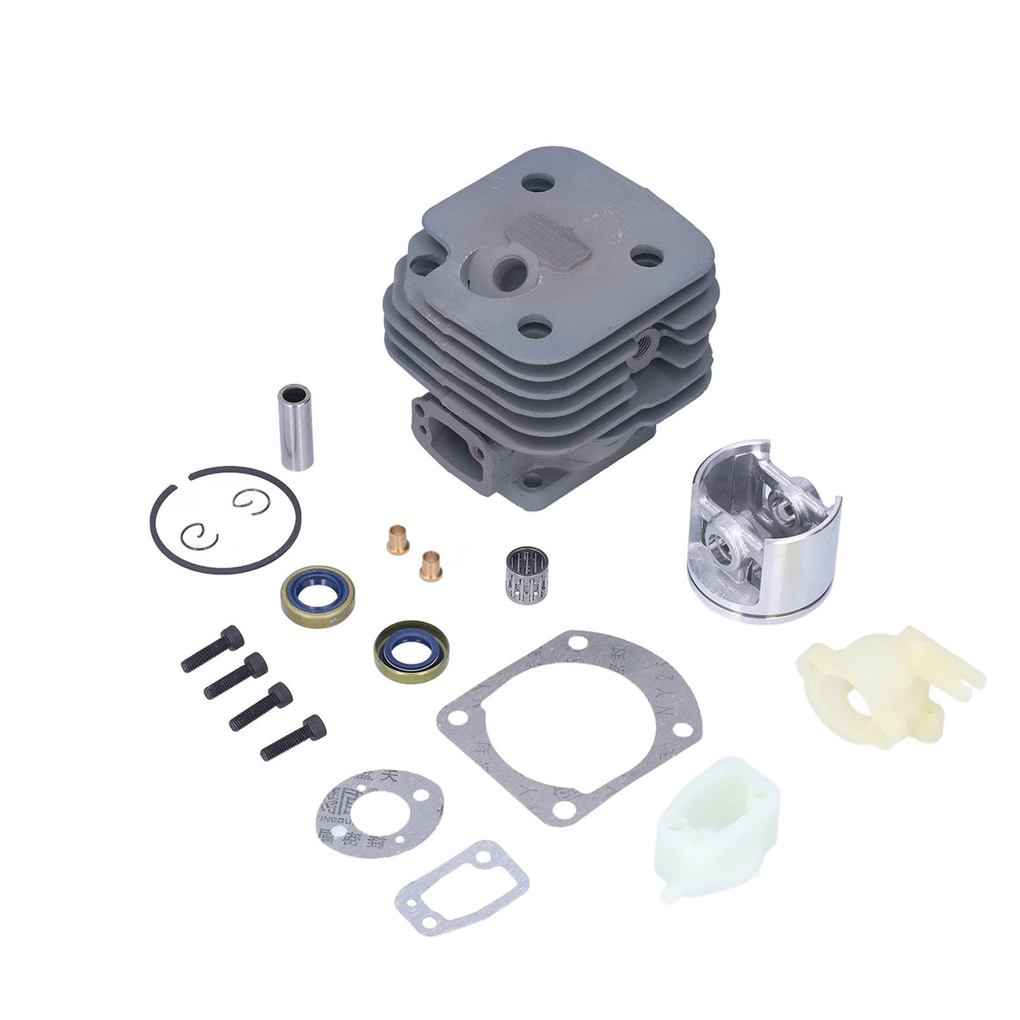 Wear Resistant Cylinder Piston Kit Chainsaw Accessory 52mm Fit for Husqvarna 61 268 272 272XP V1294-YM0523-3111210395411