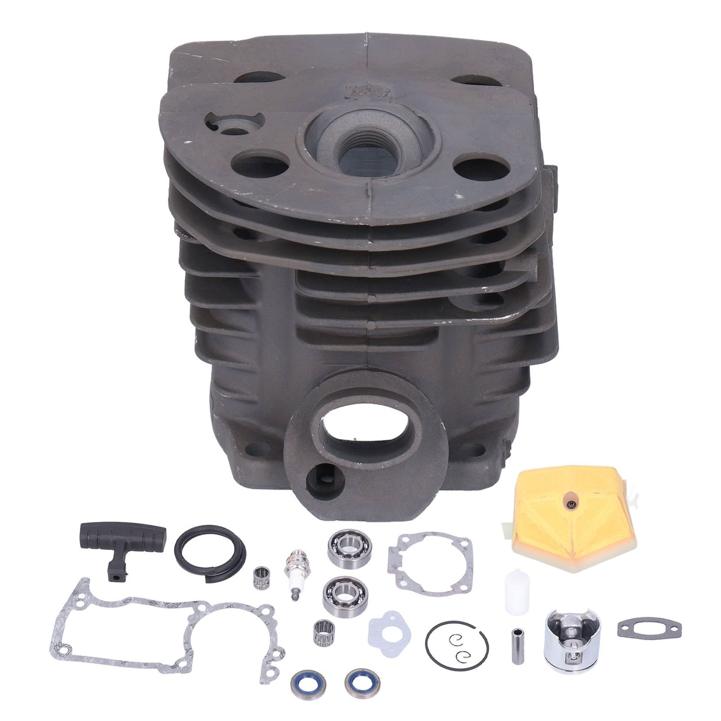 46mm Cylinder Piston Spark Plug Fuel Filter Kit Garden Chainsaw Accessory Fit for Husqvarna 55 51 V1294-YM0523-3111210396111