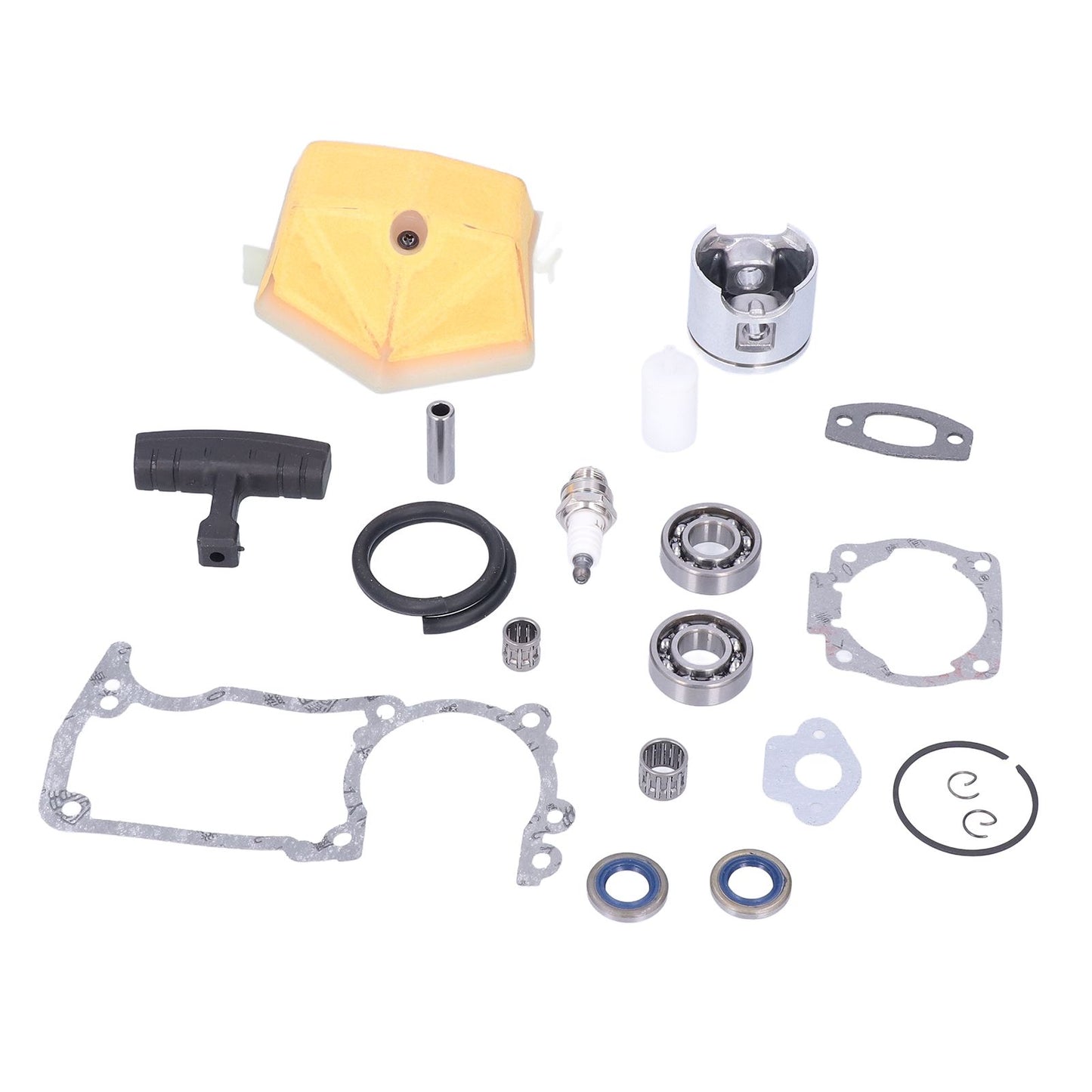 46mm Cylinder Piston Spark Plug Fuel Filter Kit Garden Chainsaw Accessory Fit for Husqvarna 55 51 V1294-YM0523-3111210396111