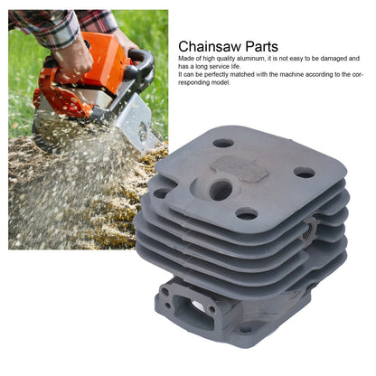 Chainsaw Cylinder Piston Kit Relief Valve Spark Plug 52mm Fit for Husqvarna 61 268 272 272XP V1294-YM0523-3111210396711