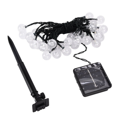21ft 30LED Solar String Light Warm Waterproof Lamp String Light for Outdoor Yard Lawn Decor V1294-YM0523-3111210397711