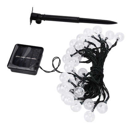 21ft 30LED Solar String Light Warm Waterproof Lamp String Light for Outdoor Yard Lawn Decor V1294-YM0523-3111210397711