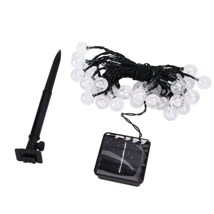 21ft 30LED Solar String Light Warm Waterproof Lamp String Light for Outdoor Yard Lawn Decor V1294-YM0523-3111210397711